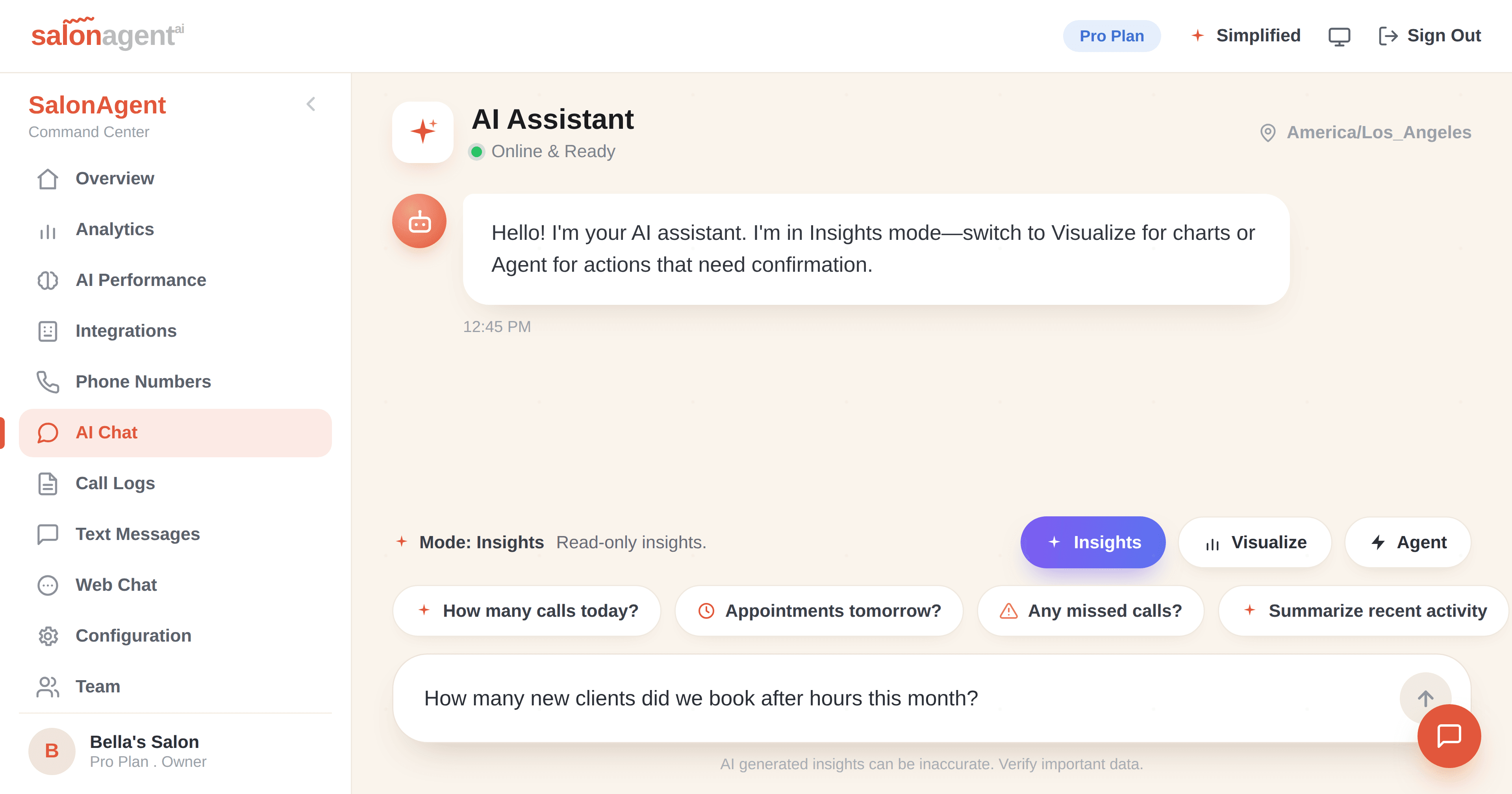 Your AI Receptionist Talks to Your Clients. Now It Talks to You, Too.