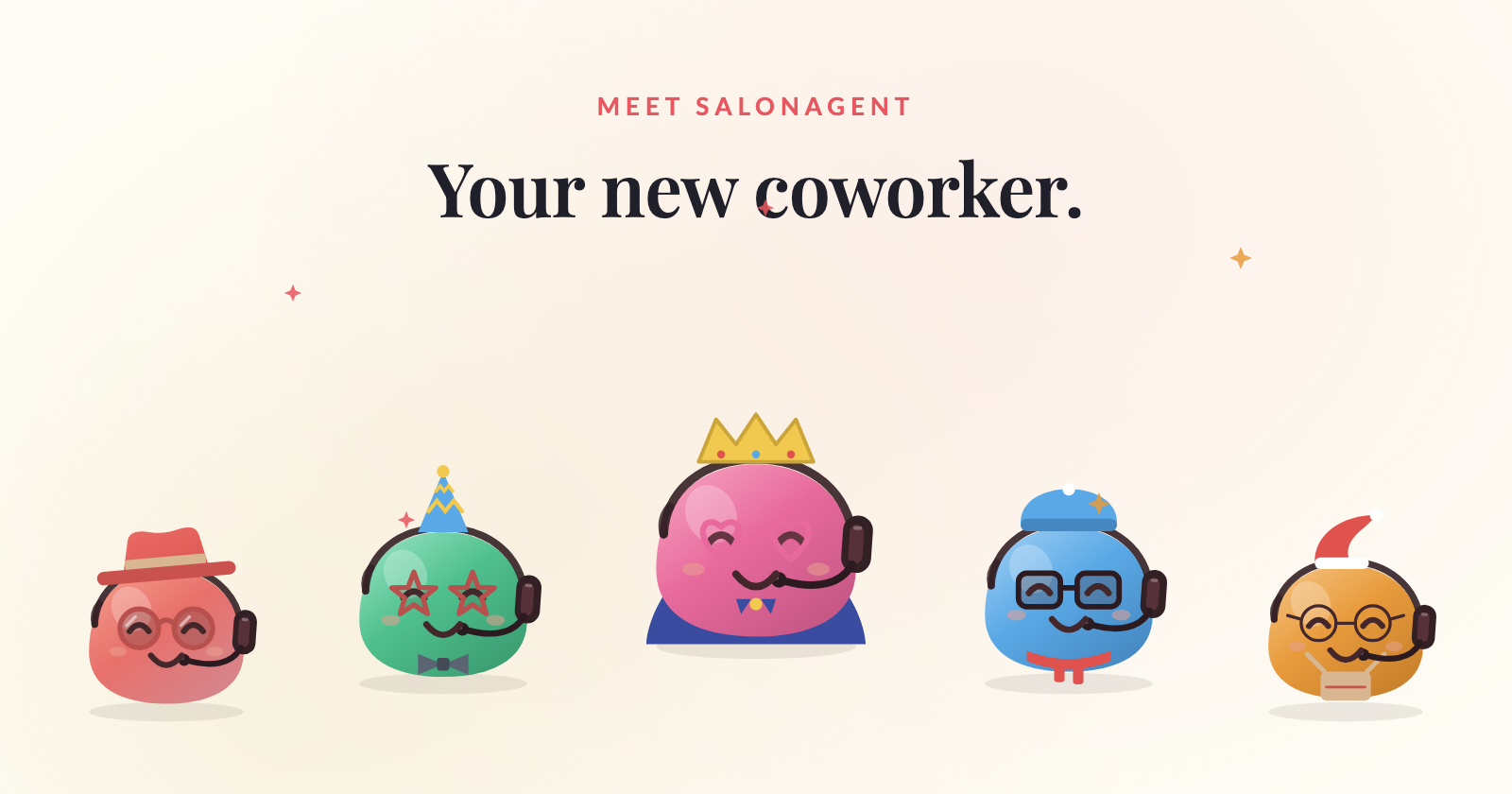 Meet Your Salon's New Coworker: A Customizable AI Companion You Can Talk To